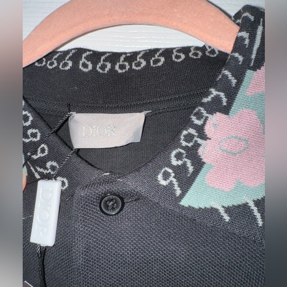 Dior Flower Collar Polo - Picture 2 of 3